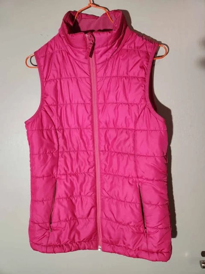 Doudoune sans manches Fuchsia - Quechua - Taille S - Parfait État - photo numéro 6