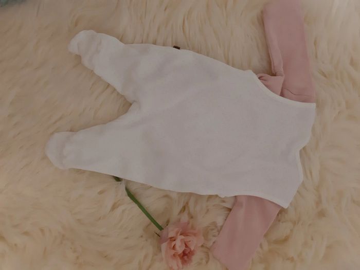 Ensemble bébé fille body et salopette - photo numéro 2