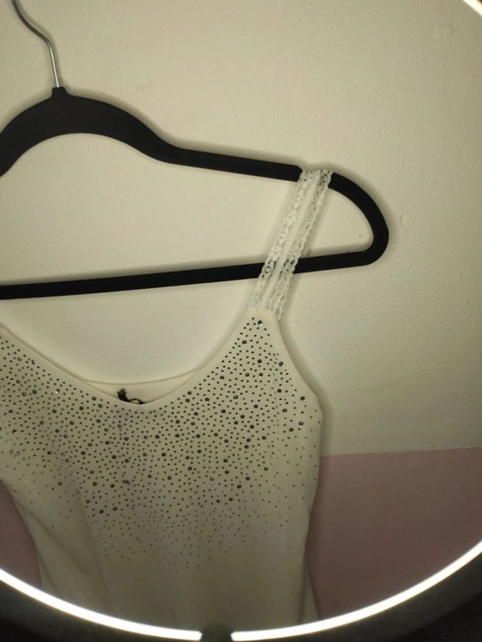 Débardeur crème Molly Bracken taille S - photo numéro 2