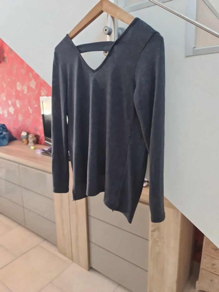 Pull col V Mim taille 40 - photo numéro 5