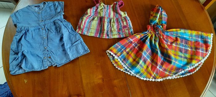Lot de 14 vêtements pour fille 9 mois été - photo numéro 5