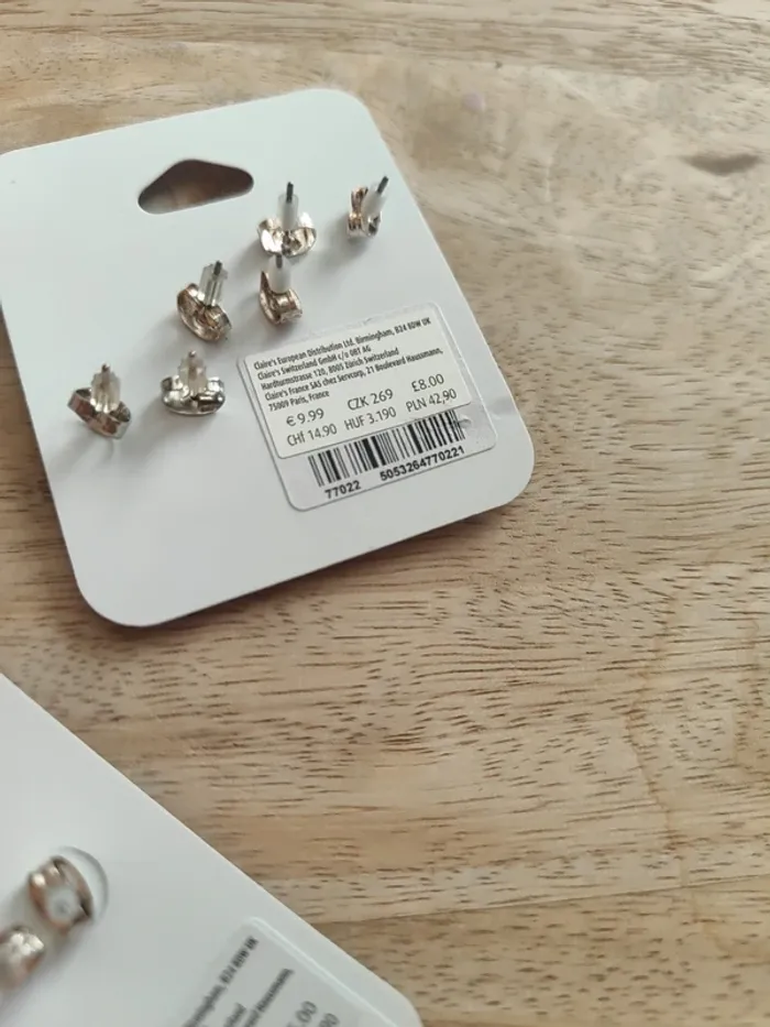Lot de 10 boucles oreilles Claire's - photo numéro 9