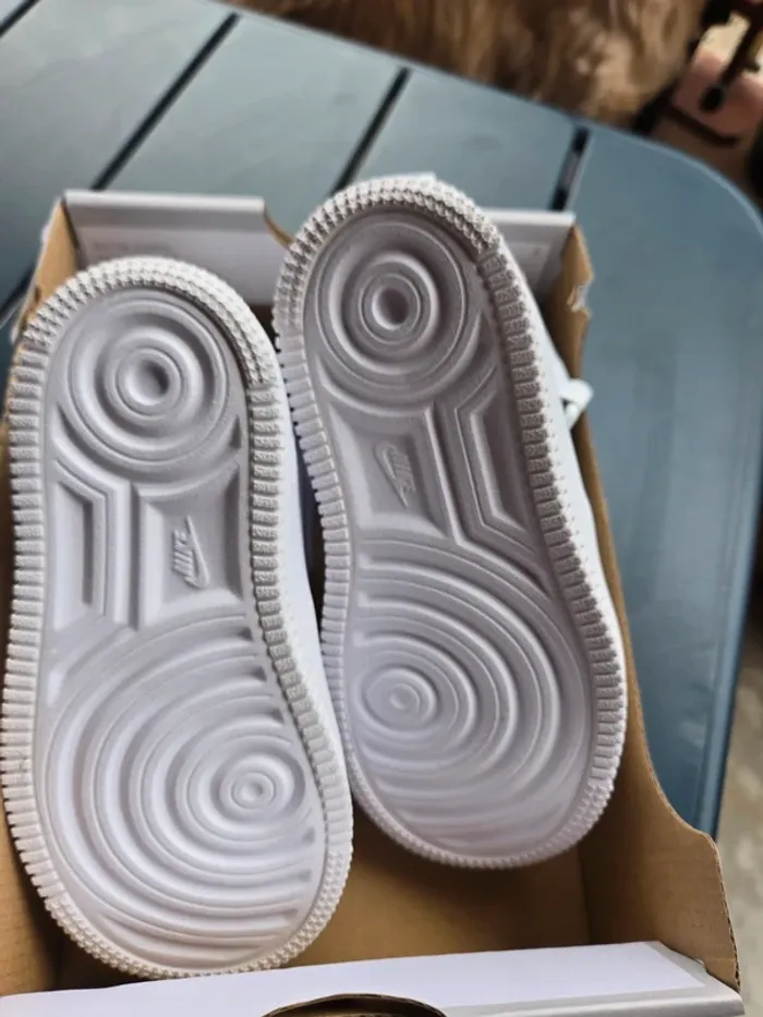 Nike force 1 mid easyon taille 27 neuves blanche - photo numéro 9