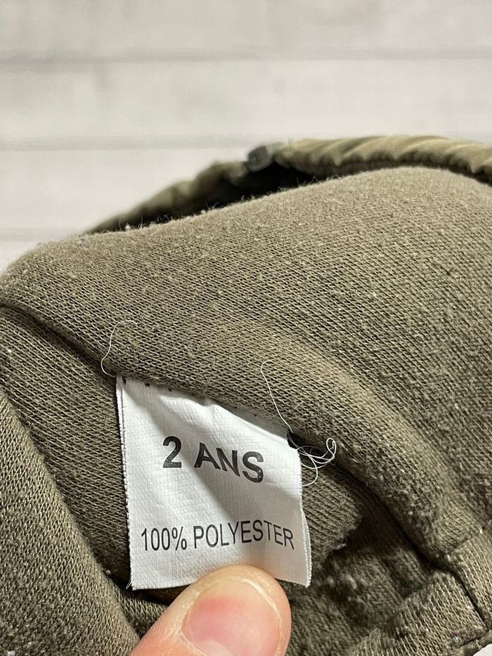 Veste sans manche - kaki - 2 ans - photo numéro 4