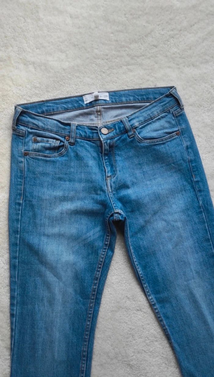 Jean Mango bleu straight 34 MNG denim & tees - photo numéro 3