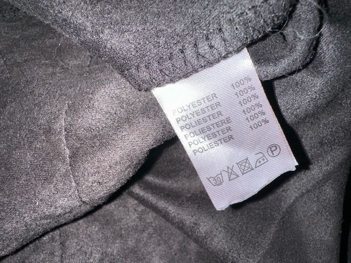 Cardigan long suédine et dentelle noir TU - photo numéro 4