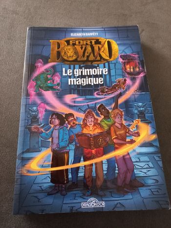 Livre fort boyard le grimoire magique roman enfant ado