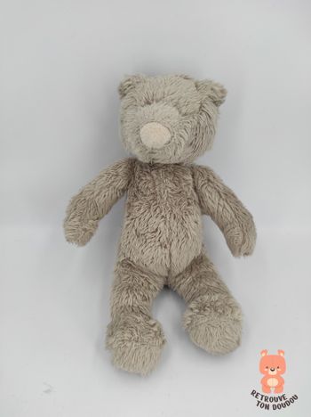 Ours Gris Basile Moulin Roty