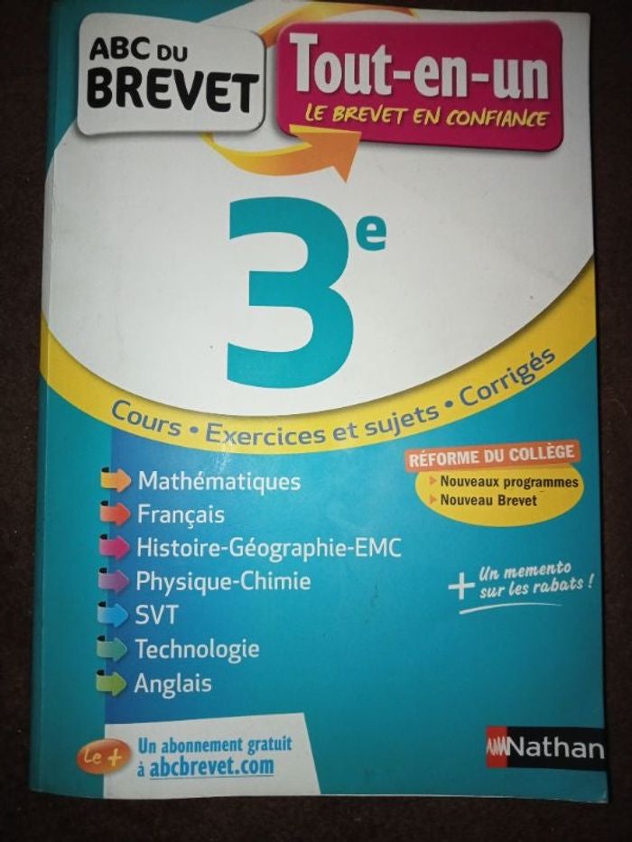 ABC du brevet 3 eme