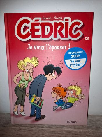Bande dessinée Cédric je veux l’épouser