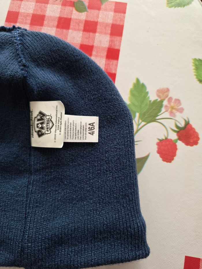 ENSEMBLE  CACHE COU ET BONNET PAW PATROL NEUF  4/6 ANS - photo numéro 6