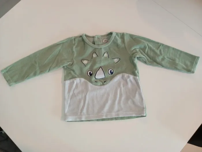 Ensemble pyjamas polaire gémo taille 36 mois - photo numéro 2