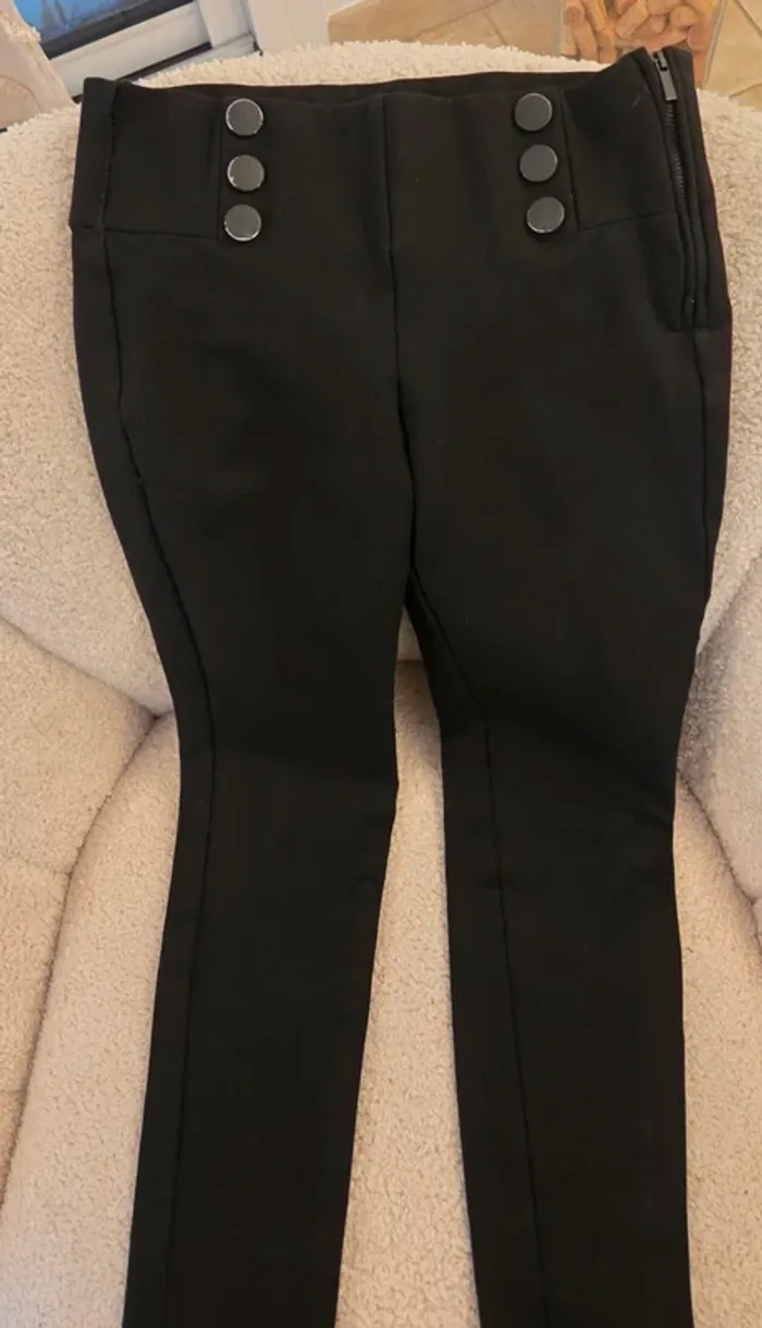 Pantalon Zara noir taille XS - photo numéro 4