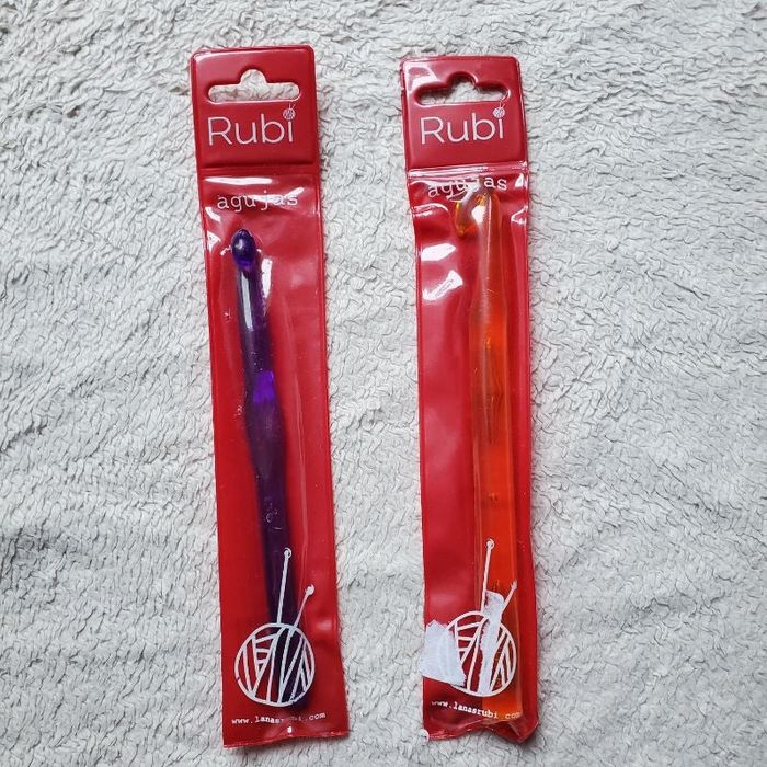 2 crochet à tricoter : 15 cm numero 12