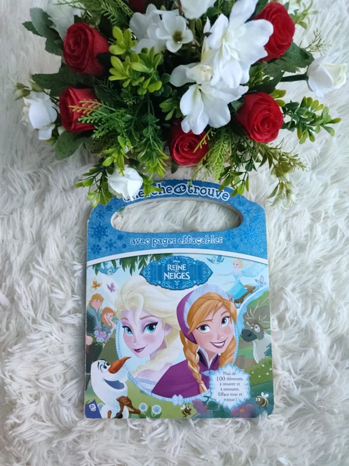 Cherche et trouve La Reine des neiges