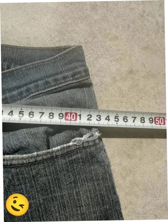 Short Levi's 514 W34 FR44 Bleu Femme Women #SHO121 - photo numéro 4