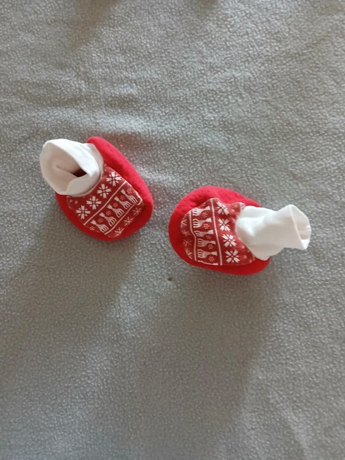 Bonnet + chausson bébé naissance - photo numéro 3
