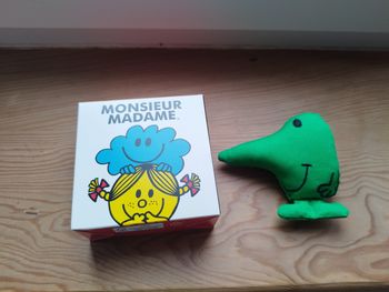 Peluche monsieur madame M.Curieux