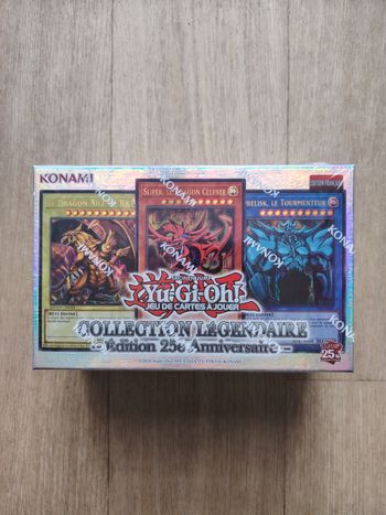 Coffret yu gi oh collection légendaire édition 25ème anniversaire neuf et scellé