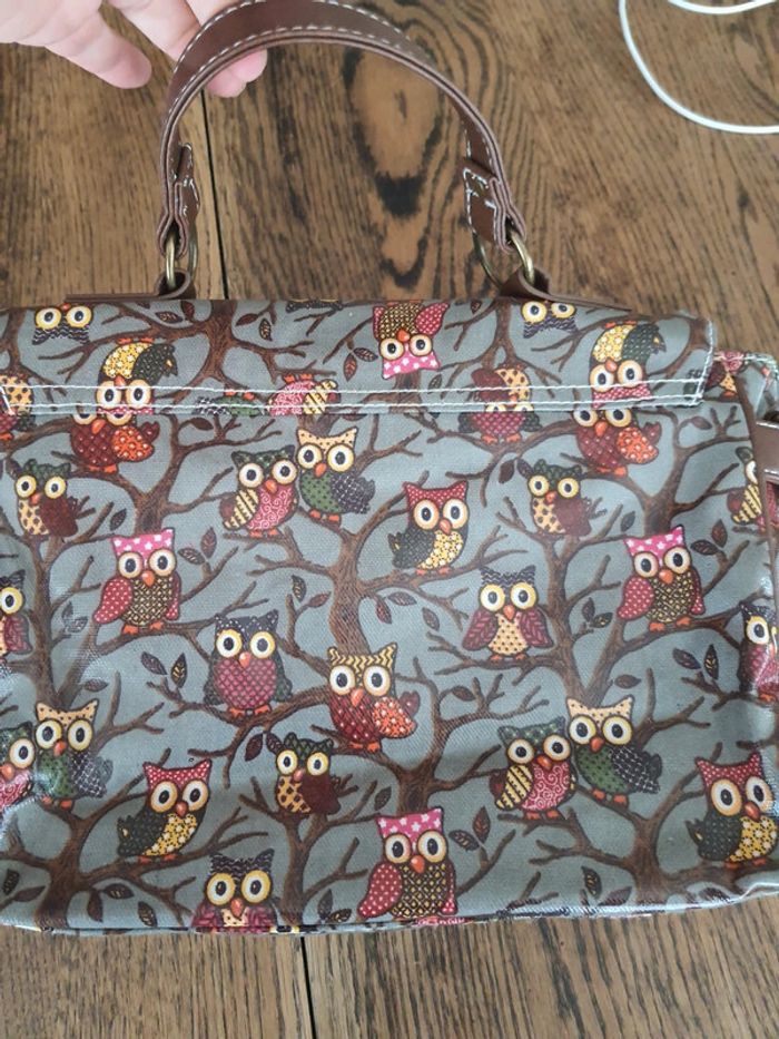 Jolie Sac à main gris/marron Mfhandbags neuf - photo numéro 14