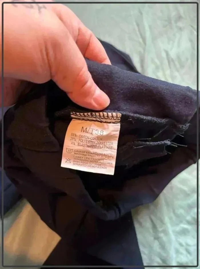 Pantalon taille petit 38 marque s-d jeans - photo numéro 5