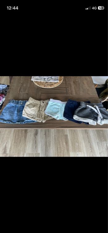 Lot de shorts et jupes 18 mois