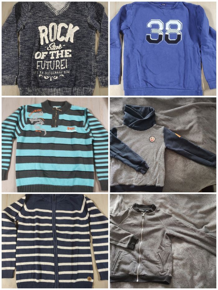 Lot gilets pulls sweats