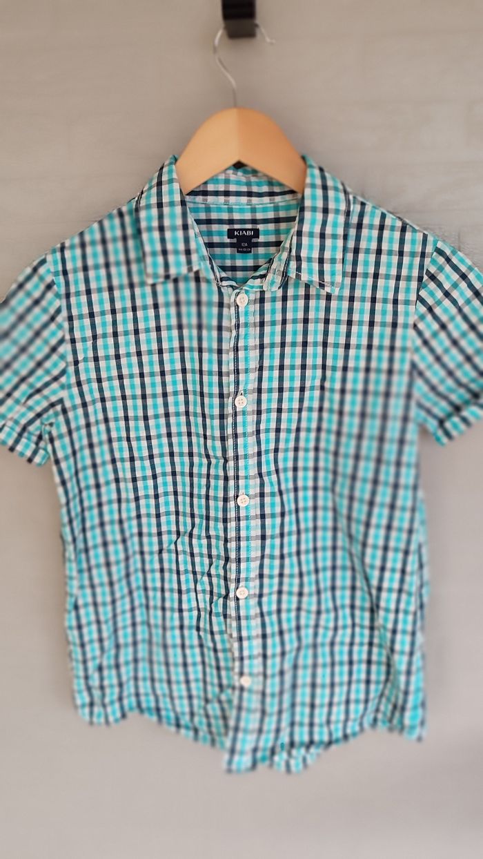 Chemise manches courtes t 12 ans
