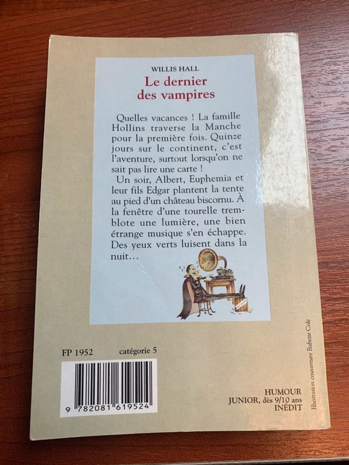 Le dernier des vampires Willis Hall - photo numéro 2