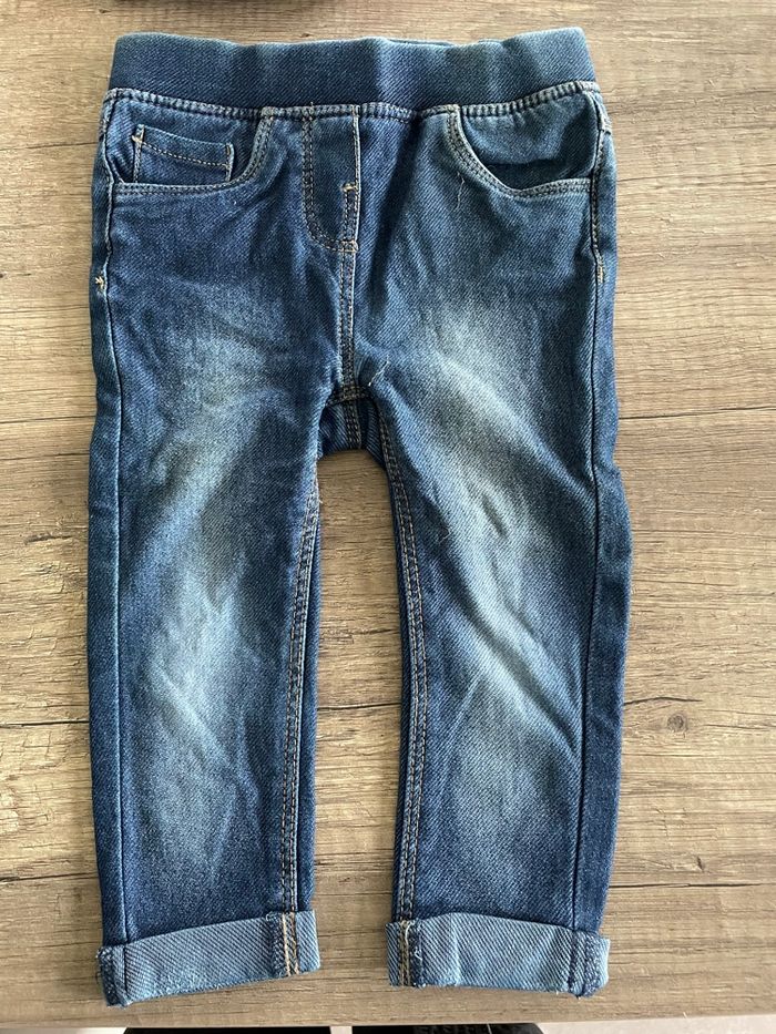 Lot 4 leggings Fille -18M- - photo numéro 4