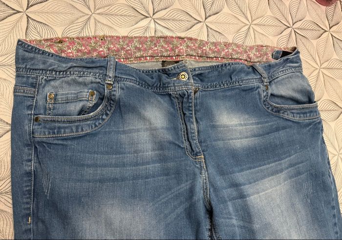 Jeans évasé taille réglable - photo numéro 2