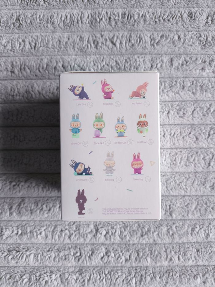 Blind Box Pop Mart Labubu The Monsters Lazy Yoga - photo numéro 2