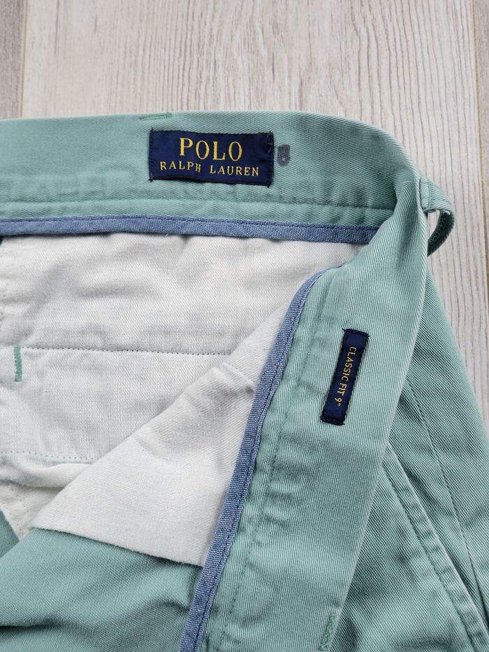 Bermuda Polo Ralph Lauren vert clair taille 36 – très bon état - photo numéro 2
