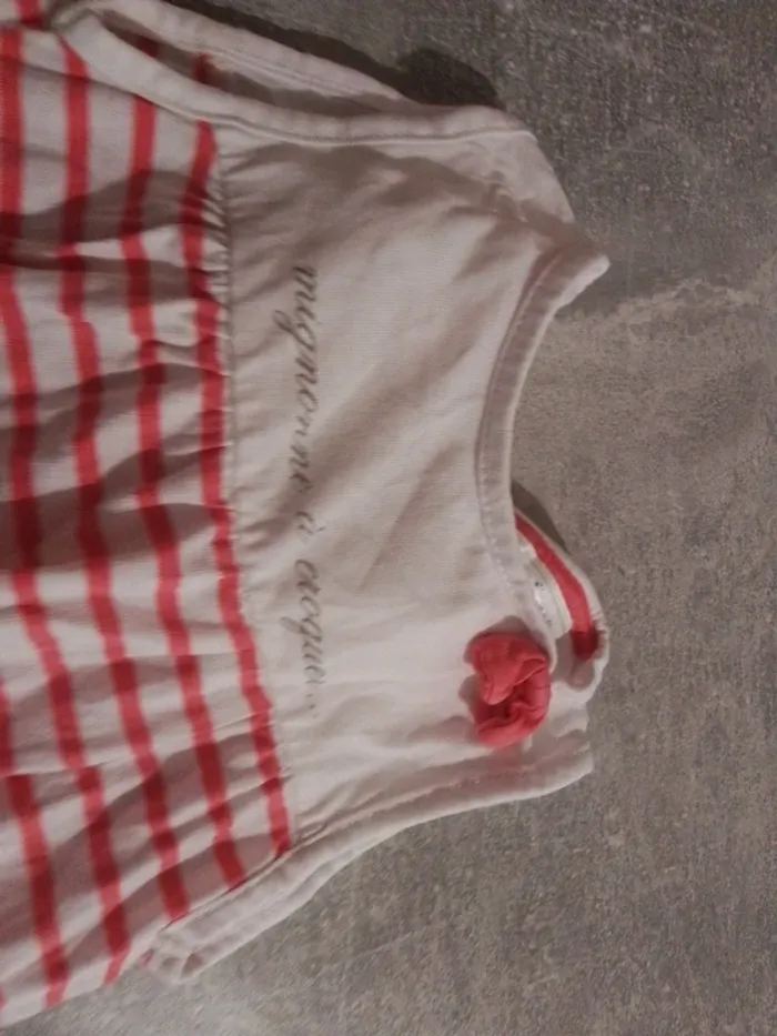 Combishort bébé fille 12 mois - photo numéro 2