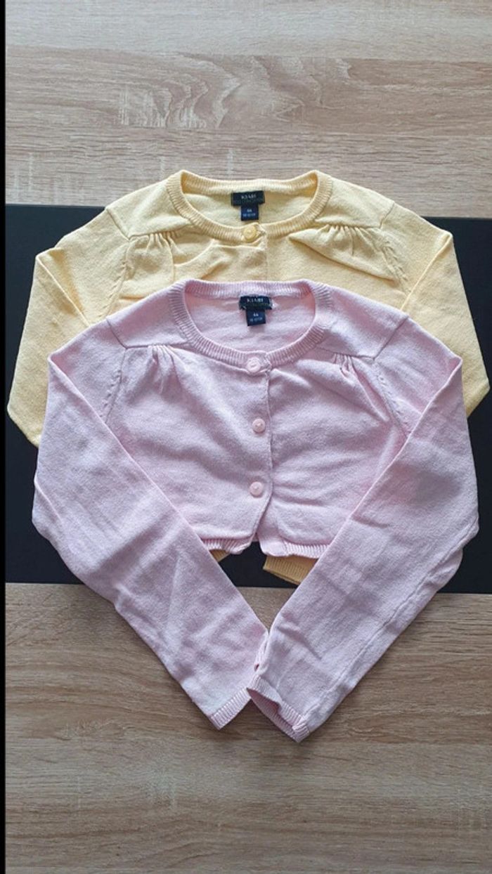 Lot de 2 boléros 4 ans