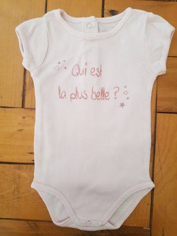 Body fille 1 mois