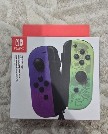 🔥Manettes Joy-Con - VERT/VIOLET pour Console Switch 🔥OFFICIEL ANIME