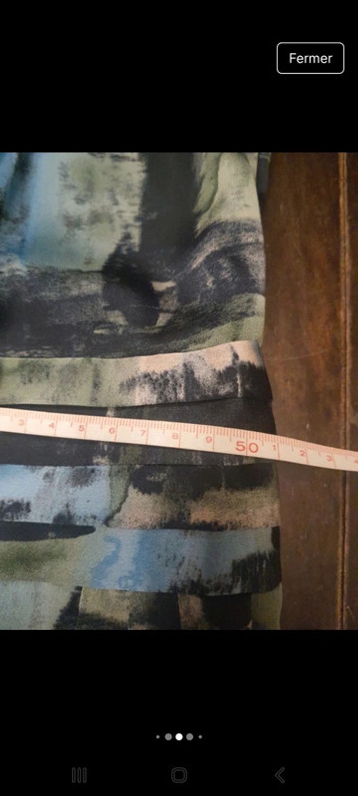 Robe bleu/vert Sixth Sense C&A fr 48 - photo numéro 12