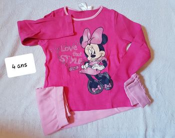 Pyjama minnie 4 ans