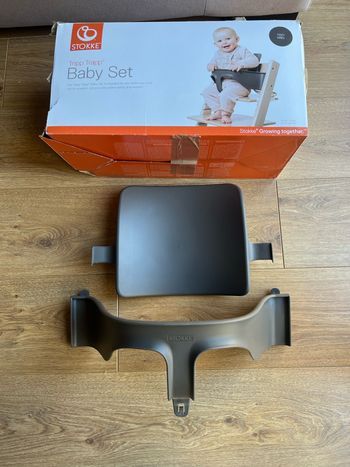 Baby Set Stokke Tripp Trapp – Coloris Hazy Storm 🩶