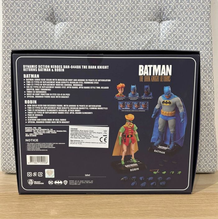 Figurines Collector "Batman & Robin" DC Comics - photo numéro 2