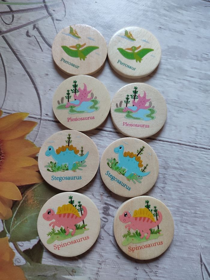 Jeu de mémoire dinosaure - photo numéro 3