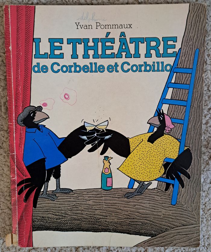 📚 BD Le Théâtre de Corbelle et Corbillo d'Yvan Pommeaux 1989