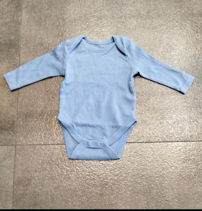 Lot de 2 body manches longues 3-6 mois - photo numéro 4