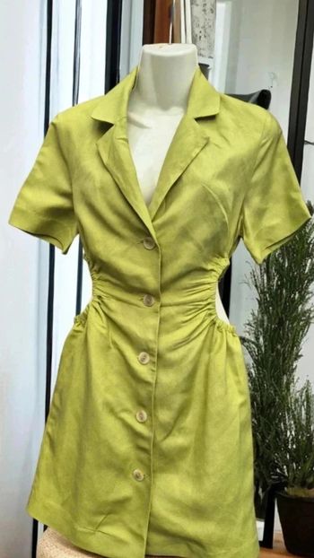 Robe verte bershka 🌹XS🌹