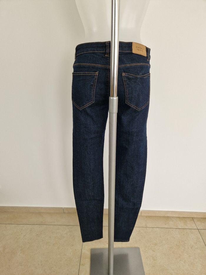 Jeans bleu marine skinny Amisu - photo numéro 5