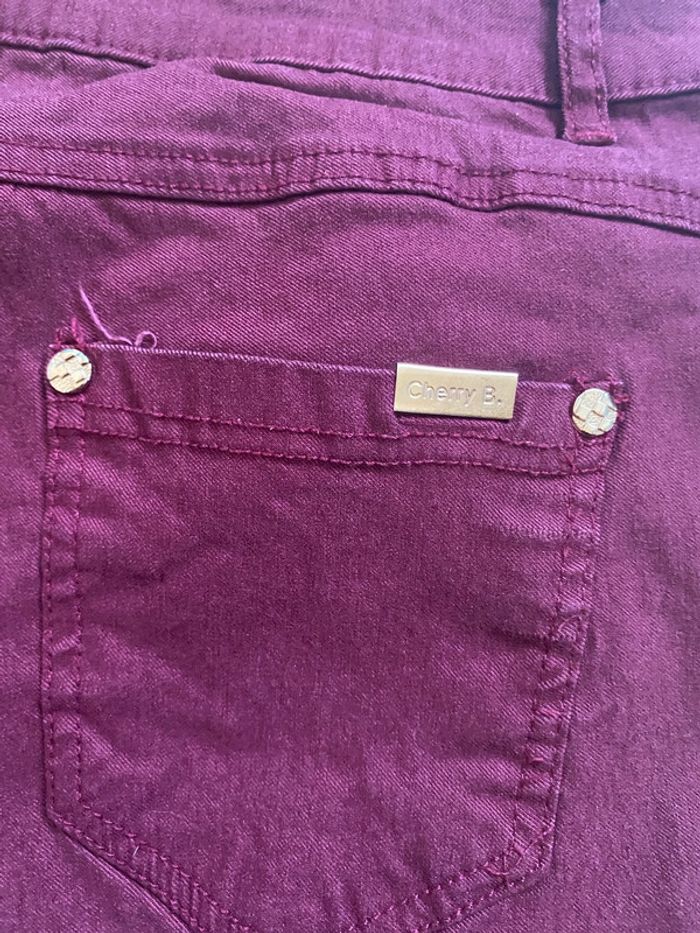 Pantalon slim taille 42 avec élasthane - photo numéro 7