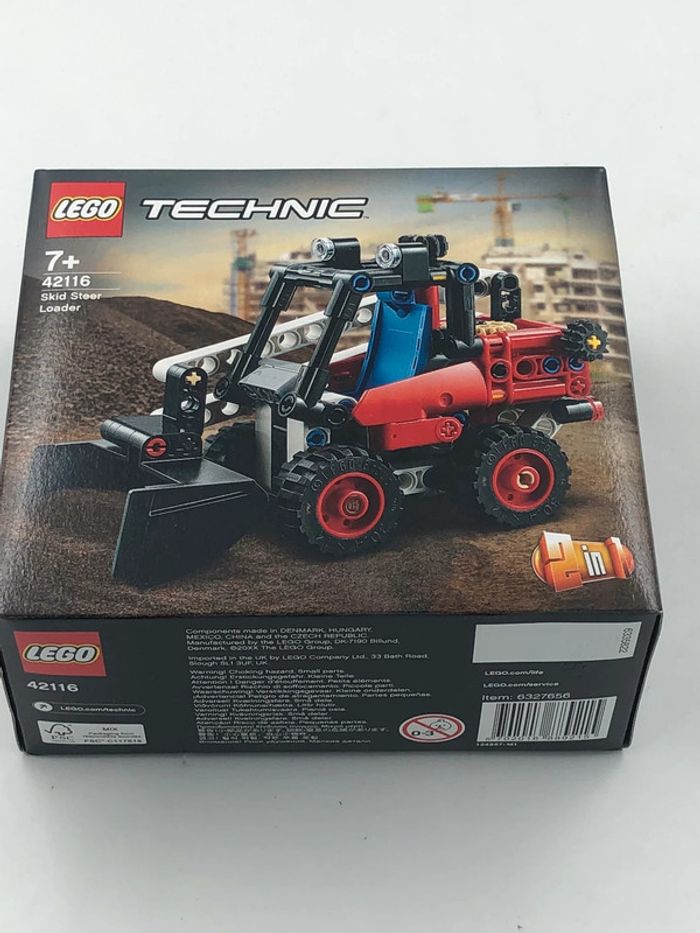 Boîte Lego Technic 2 en 1 N•42116 Skid Steer Loader neuf - photo numéro 4