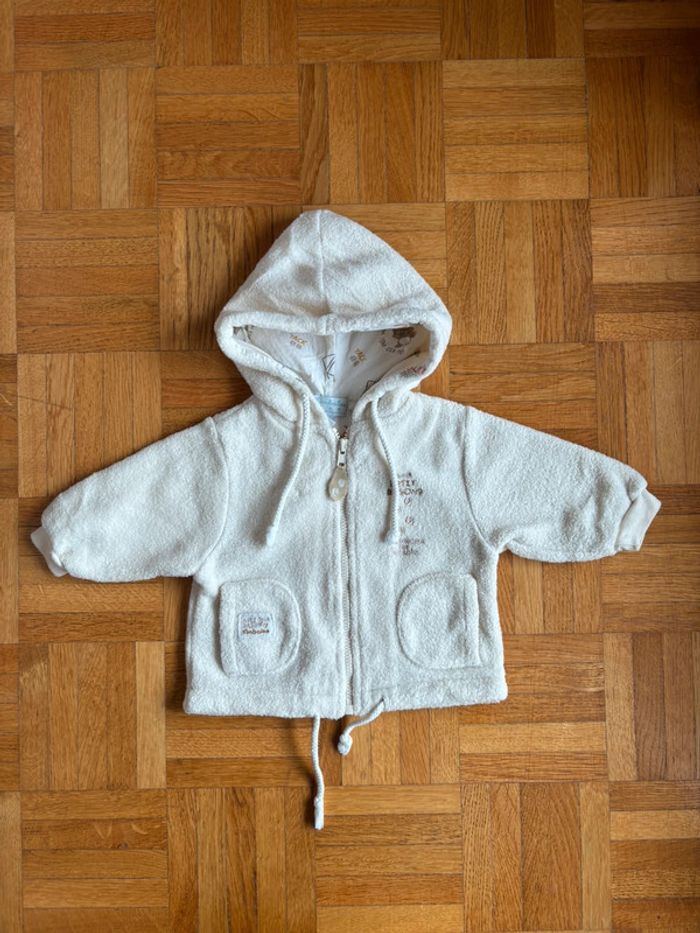 Gilet zippé Kimbaloo 1 mois parfait état