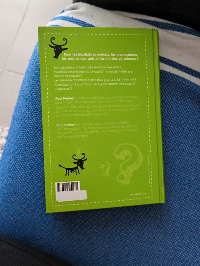 Livre "Pourquoi les vaches ne peuvent elles pas descendre les escaliers?" - photo numéro 2